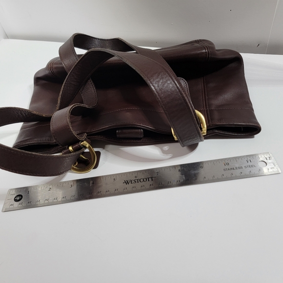 Coach Vintage Mahogany Brown Leather Purse - Picture 14 of 15